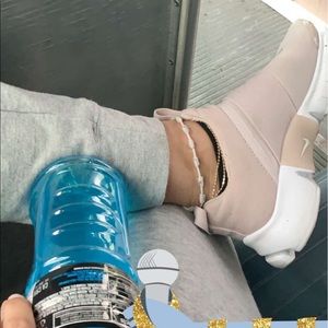 Light pink nike presto extreme sneakers